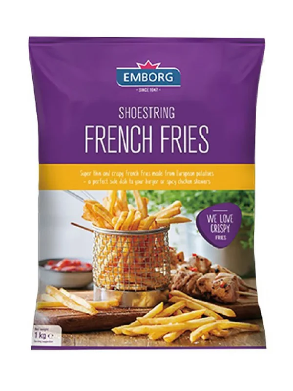 EMBORG FRENCH FRIES-SHOESTRING 1KG