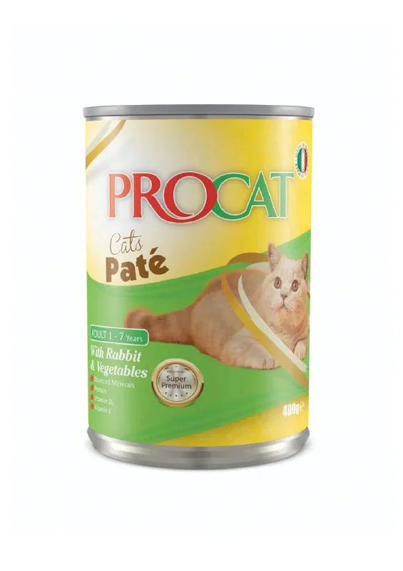 ProCat Wet Food Pate Rabbit&Vegetables 400g