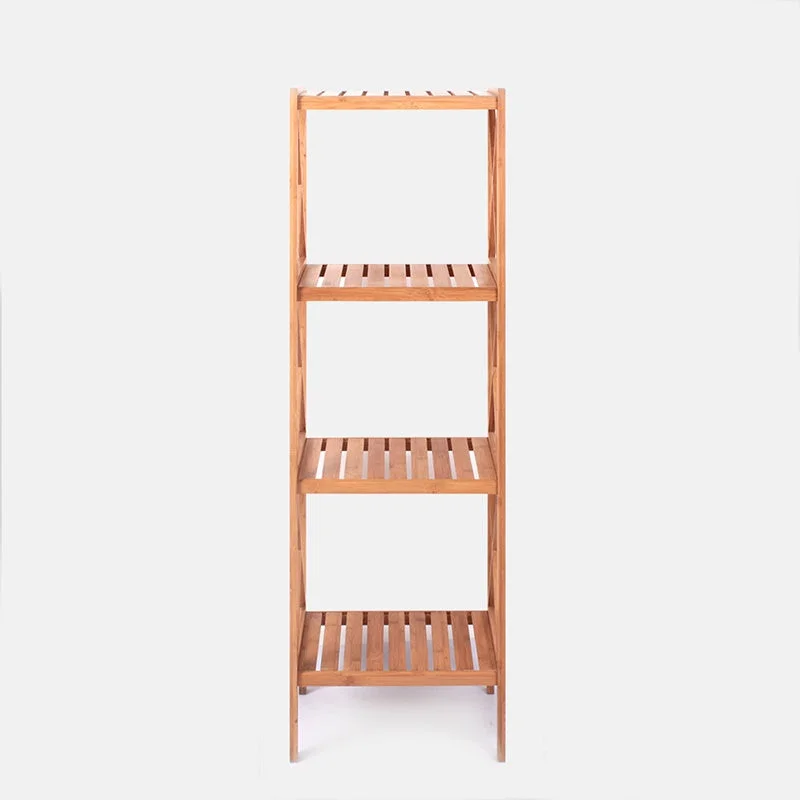 4 Tier Multi-Purpose Bamboo Shelf (32 x 32 x 99.5cm)