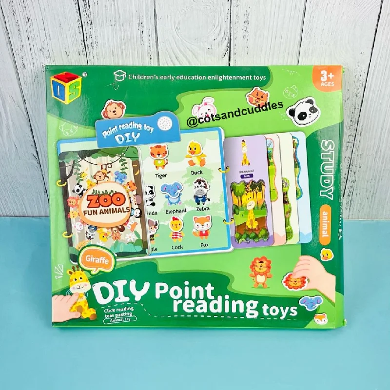 Diy Point Reading Book for Kids