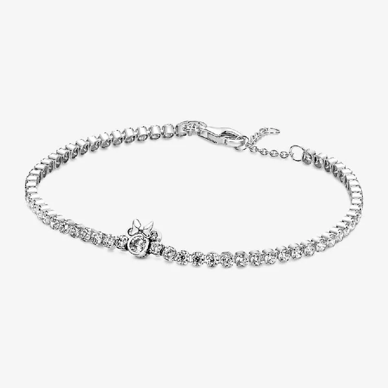 PANDORA : Disney Minnie Mouse Tennis Bracelet