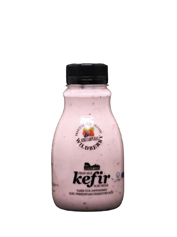 BRIGHT COW FRESH MILK KEFIR WILDBERRIES 300ML