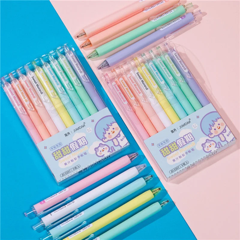 Pastel Art Paint Pens set of 9 pcs