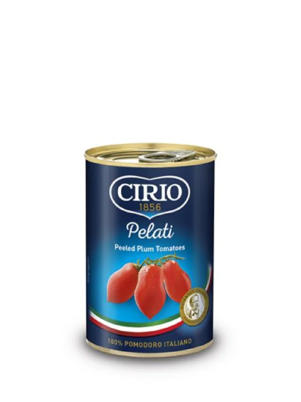 CIRIO WHOLE PEELED TOMATO 400GM