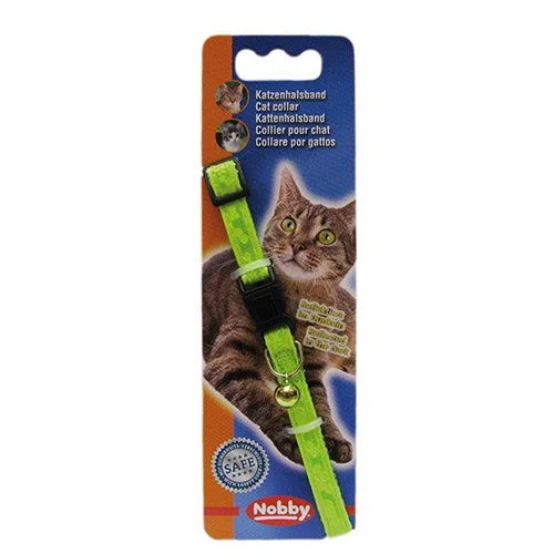 78065-03 NOBBY Cat collar Neon neon yellow