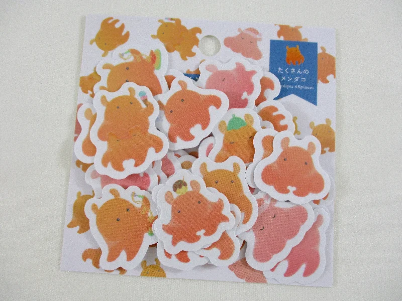 Cute Kawaii World Craft mrfs Flake Stickers Sack - Mendako - for Journal Agenda Planner Scrapbooking Craft