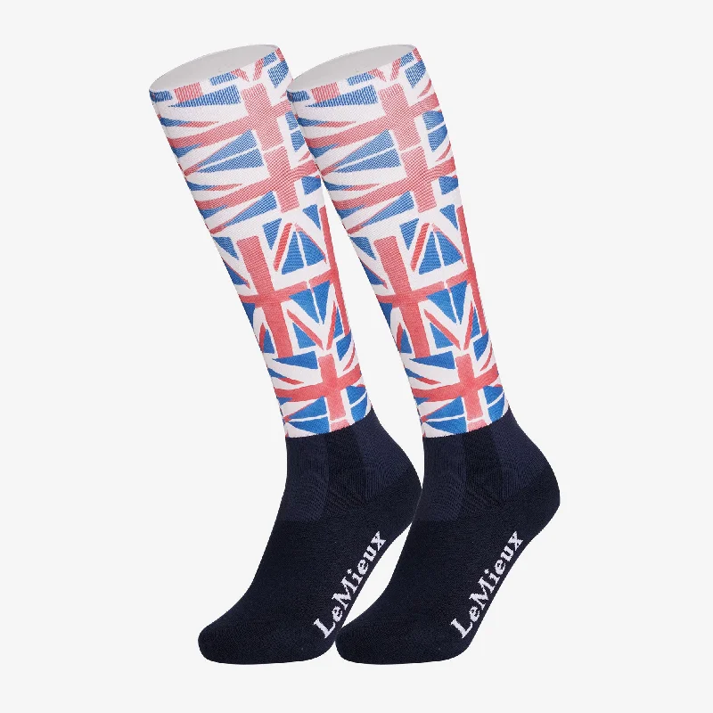 Lemieux Junior Footsie Socks - Union Jacks