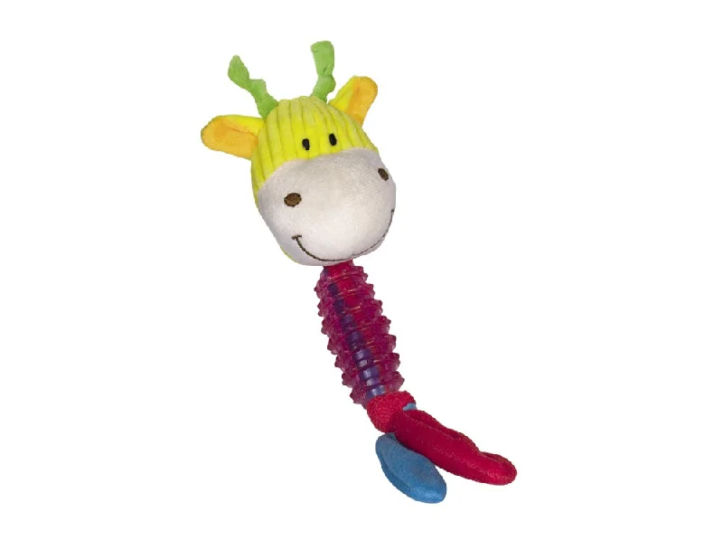 50570 NOBBY Plush giraffe mit TPR  25 cm