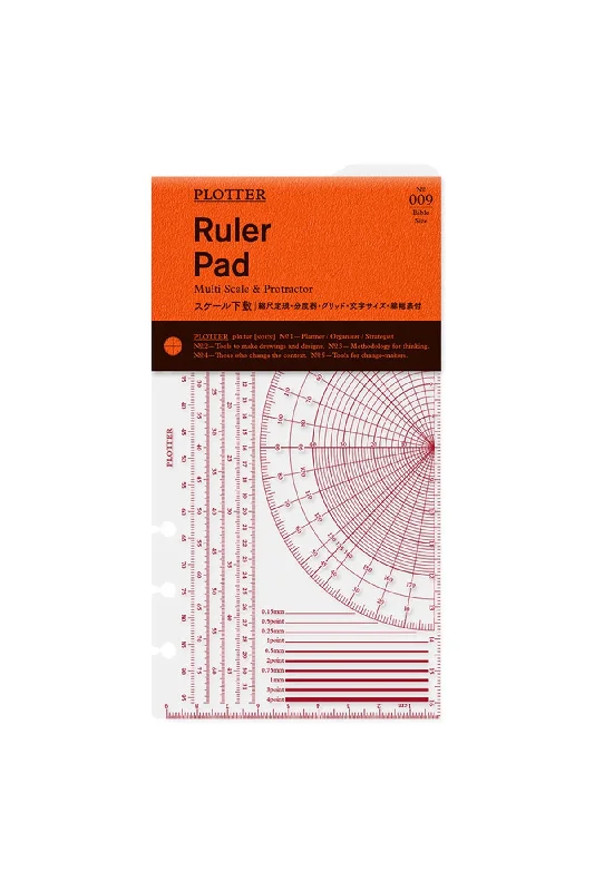 PLOTTER Ruler Pad Bible Size