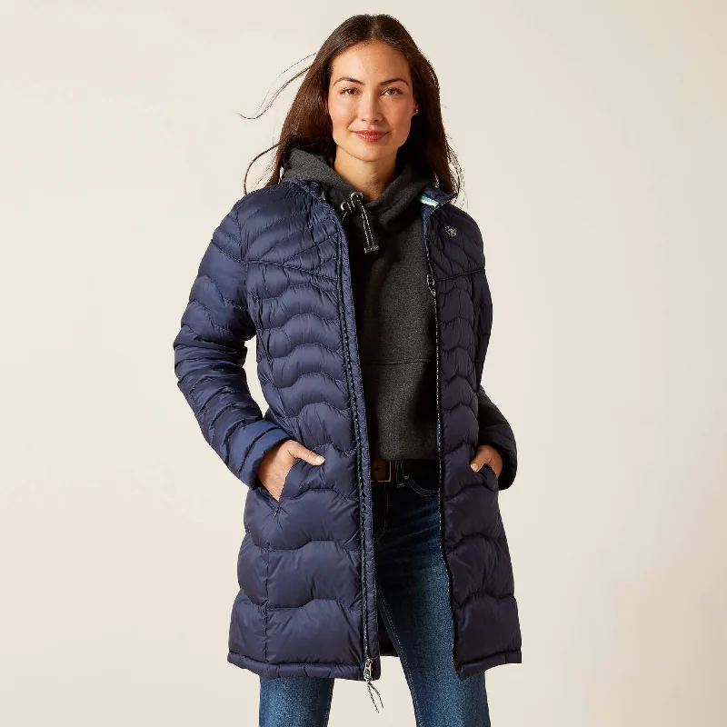 Ariat Ladies Ideal Down Coat - Navy