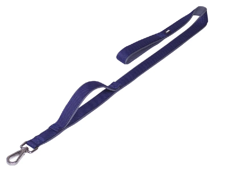 80635-07 NOBBY Leash "Classic Preno Royal" navy L: 120 cm; W: 25/35 mm