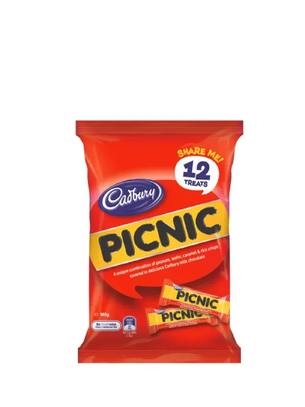 CADBURY SHAREPACK PICNIC 180G