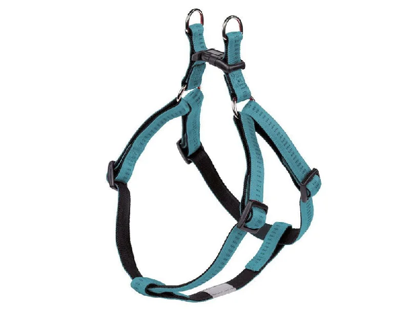 78506-34 NOBBY Harness "Soft Grip" turquoise chest: 30-40 cm; w: 10 mm