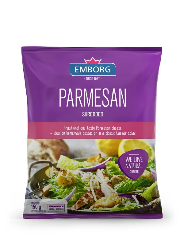 EMBORG PARMESAN SHREDDED 150G