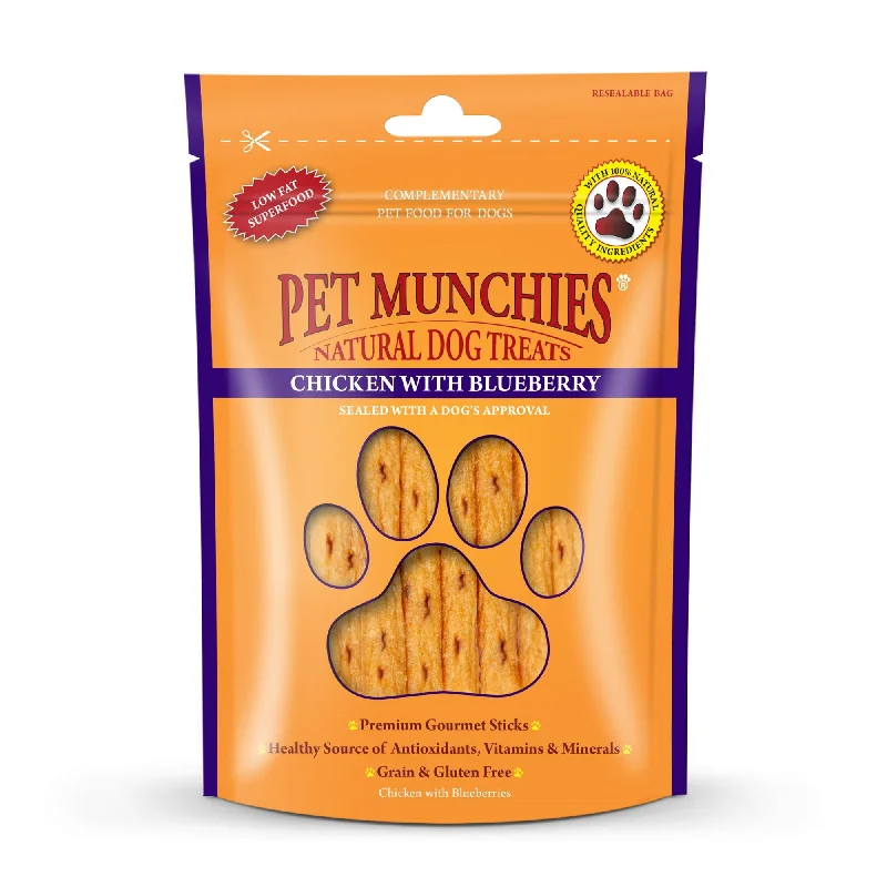 Pet Munchies Chicken With Blueberry Sticks