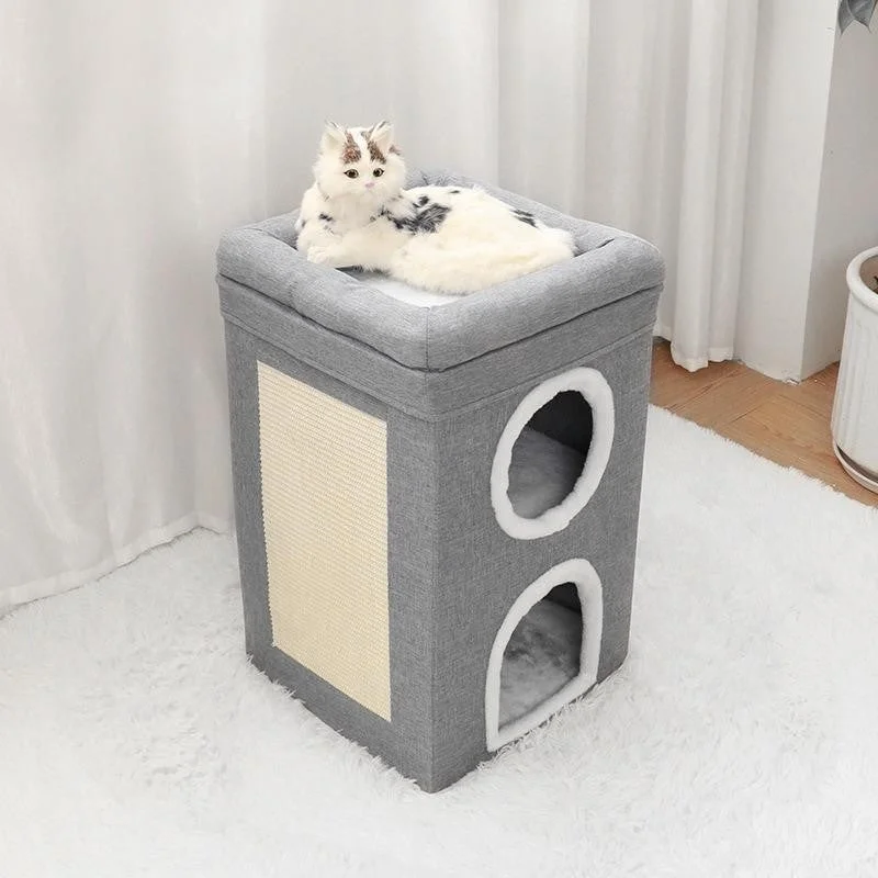 PET LEAD CAT BED SIZE 42X42X65CM