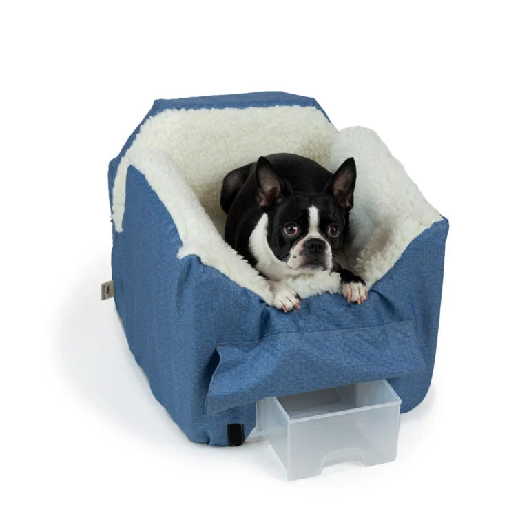 Lookout II Dog Car Seat Denim Diamond