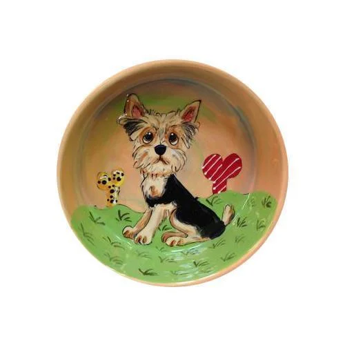 Yorkshire Terrier 16 Dog Bowl