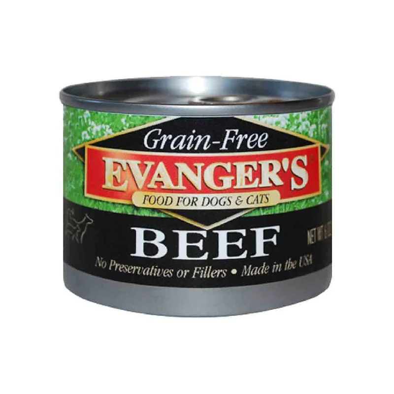 Evanger's Grain-Free Meat Wet Canned Dog & Cat Food