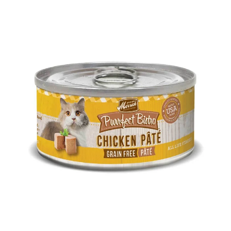 Merrick Purrfect Bistro Grain Free Pate Canned Cat Food