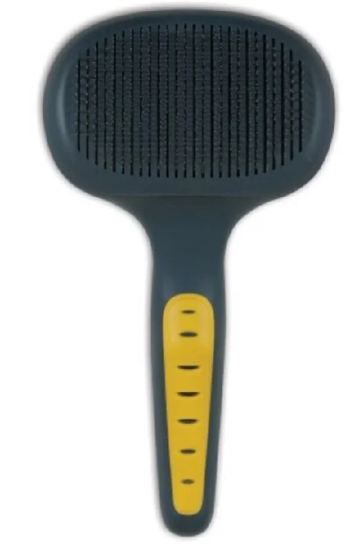 JW Grip Soft Self-Cleaning Slicker Brush Large