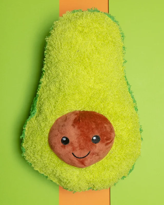 Avocado Squeaky Plush Dog Toy