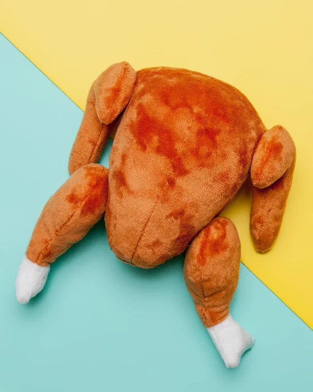 Plush Squeaky Turkey Dog Toy