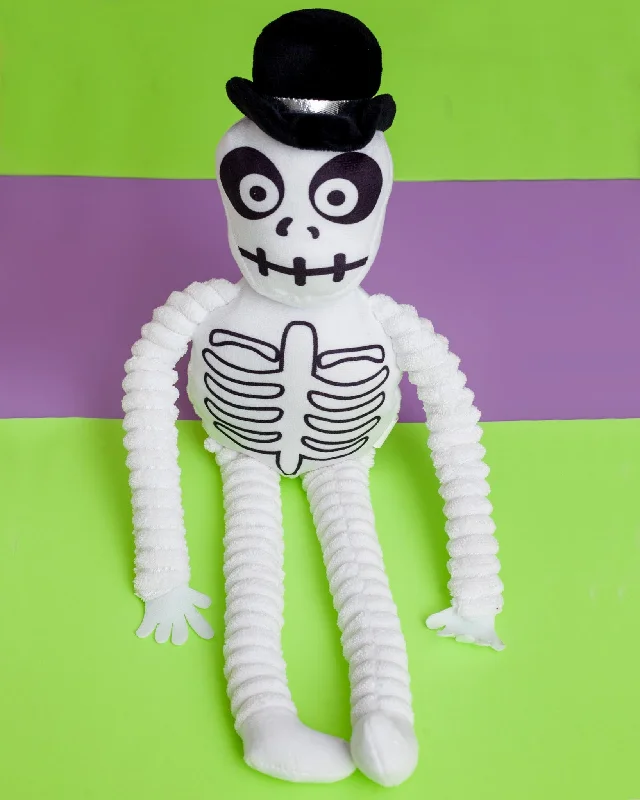 Spooky Skeleton Squeaky Dog Toy