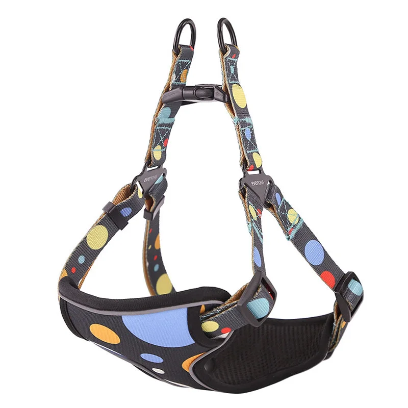 Alice & Co - Harness - Black Polka Dot